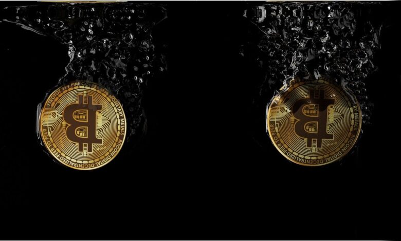 bitcoin, cryptocurrency, splash