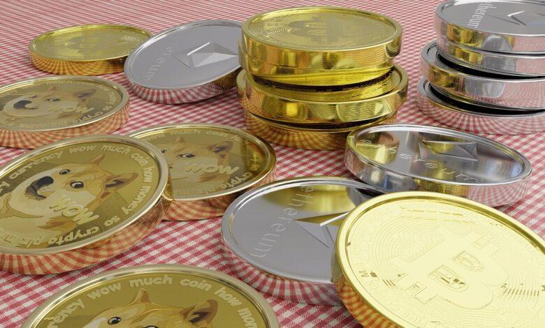 coins, bitcoin, dogecoin, crypto currency, crypto, money, currency, dogecoin, dogecoin, dogecoin, dogecoin, dogecoin