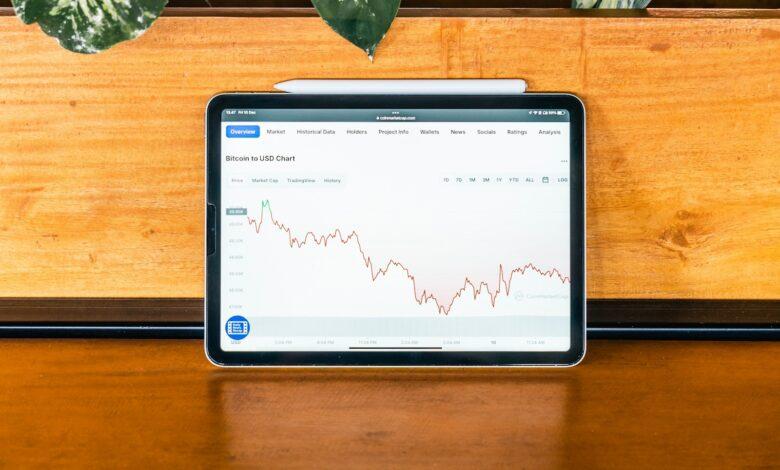 a tablet computer sitting on top of a wooden desk