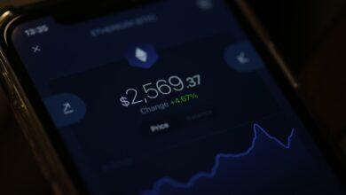 a cell phone displaying a price of $ 250